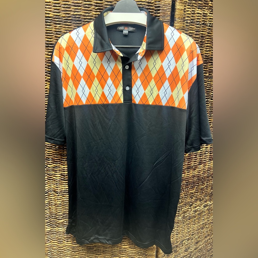 Tito’s‎ Handmade Villa- Mens Polyester Polo- Large